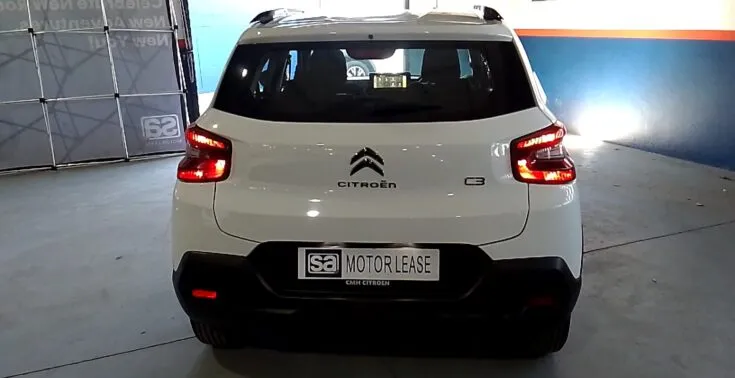 2024 Citroen C3/1.2 NEW FEEL 61KW M/T – Back Photo