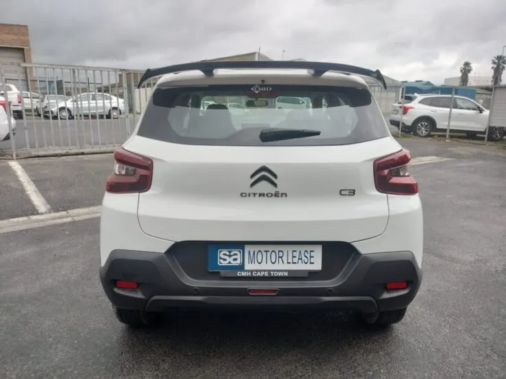 2024 Citroen C3/1.2 NEW FEEL 61KW M/T – Back Photo