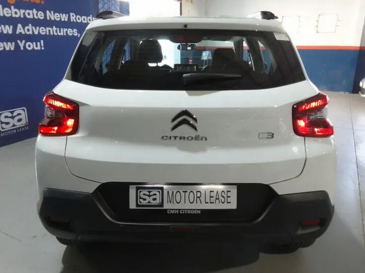 2024 Citroen C3/1.2 NEW FEEL 61KW M/T – Back Photo