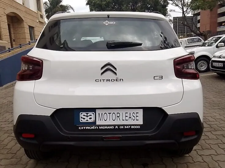 2024 Citroen C3/1.2 NEW FEEL 61KW M/T – Back Photo
