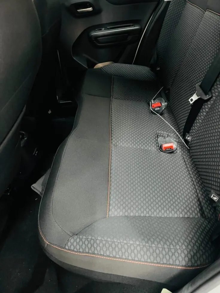 2024 Citroen C3/1.2 NEW FEEL 61KW M/T – Rear Seats