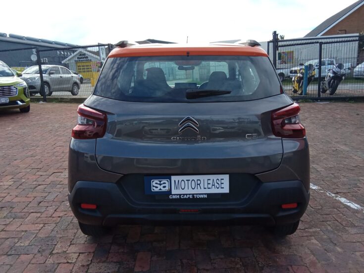 2024 CITROEN C3 FEEL MANUAL – Back Photo