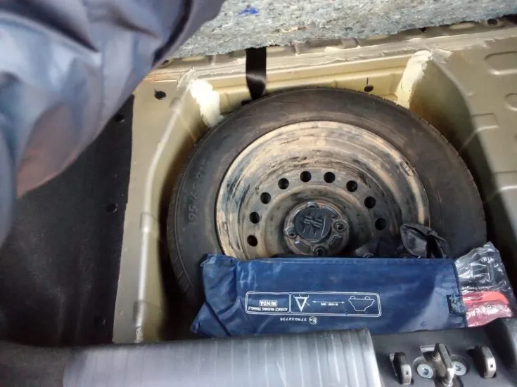 2024 CITROEN C3 FEEL MANUAL – Spare Wheel