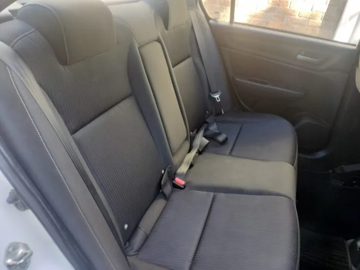 2024 Honda Amaze/1.2 COMFORT CVT – Rear Seats