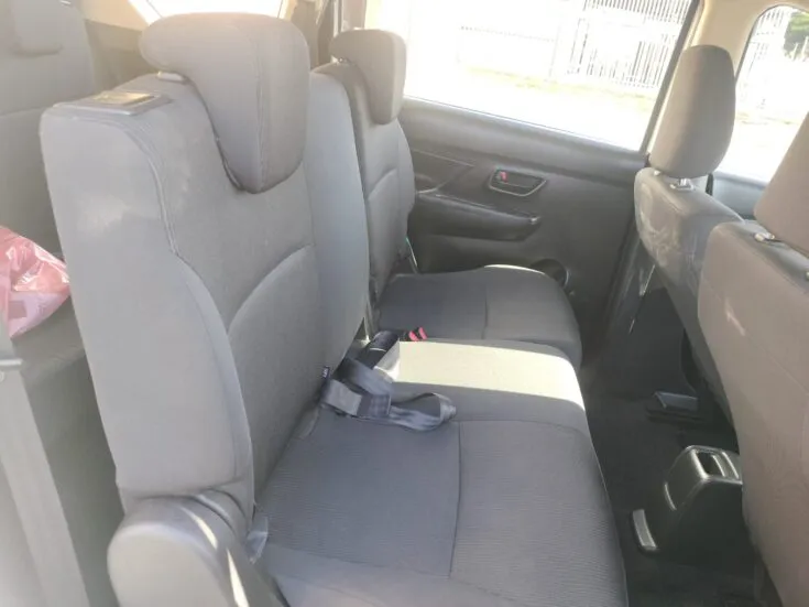 2024 Suzuki Ertiga 1.5 GA M/T – Rear Seats