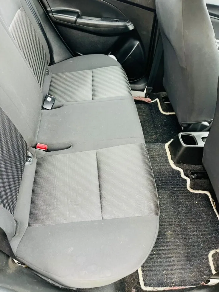 2024 Suzuki Swift/1.2 GA – Rear Seats