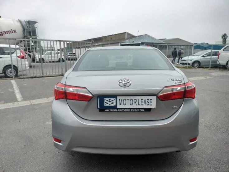 2024 Toyota Corolla Quest/1.8 PLUS – Back Photo