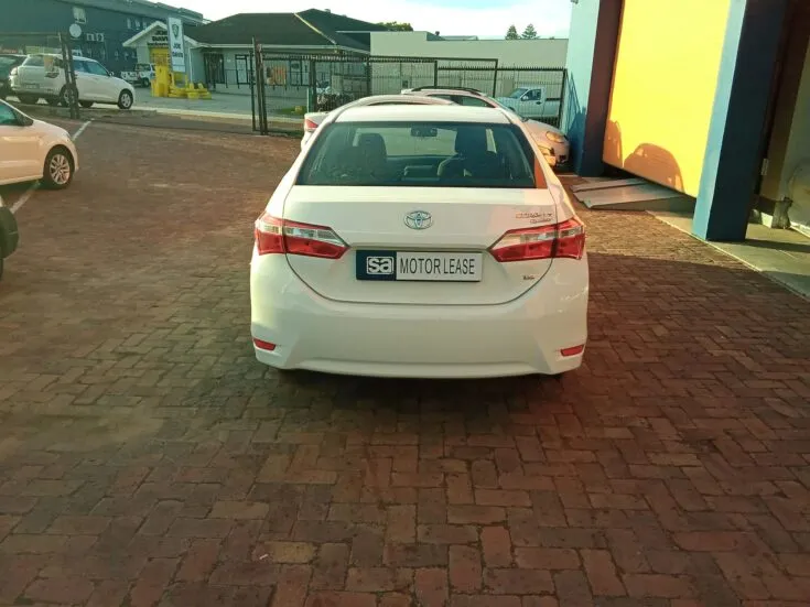 2024 Toyota Corolla Quest/1.8 PLUS – Back Photo