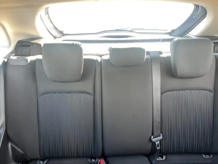2024 Toyota Starlet/1.5 XS 4AT – Rear Seats