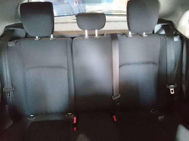 2024 Toyota STARLET/1.5 XS 5MT – Rear Seats