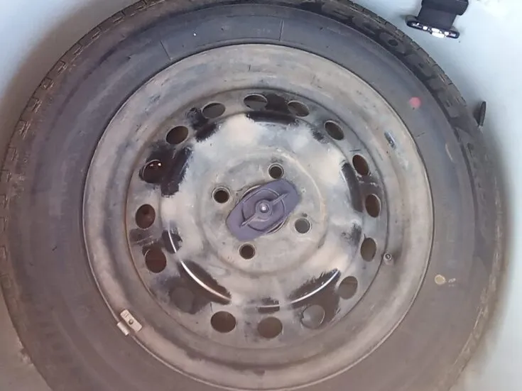 2024 Toyota Vitz/1.0 5MT – Spare Wheel