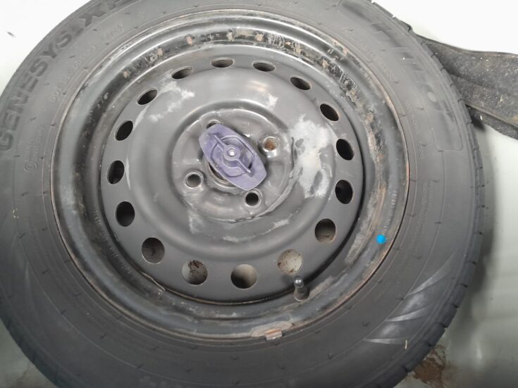 2024 TOYOTA VITZ 1.0 MANUAL – Spare Wheel