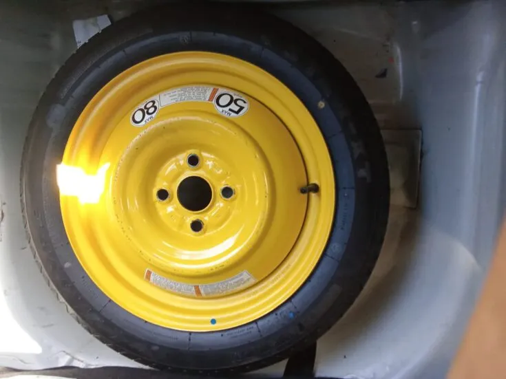 2024 Toyota Vitz/1.0 XR 4-AMT – Spare Wheel