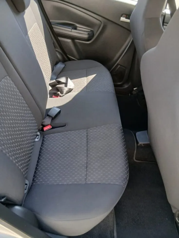 2024 Toyota Vitz/1.0 XR 5MT – Rear Seats