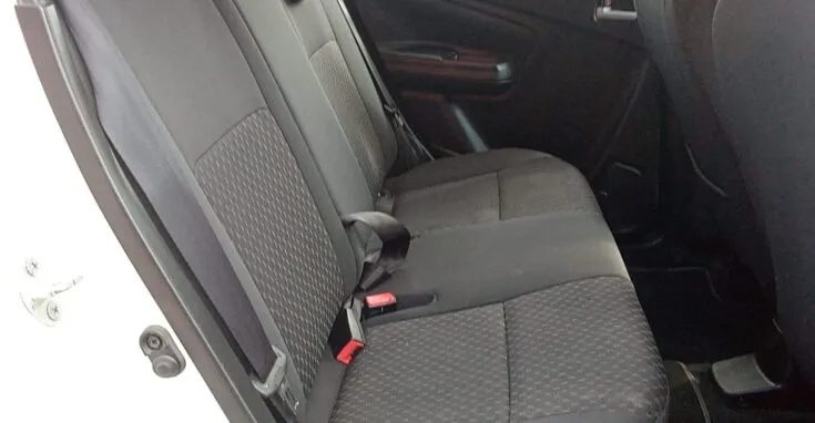 2024 Toyota Vitz/1.0 XR 5MT – Rear Seats