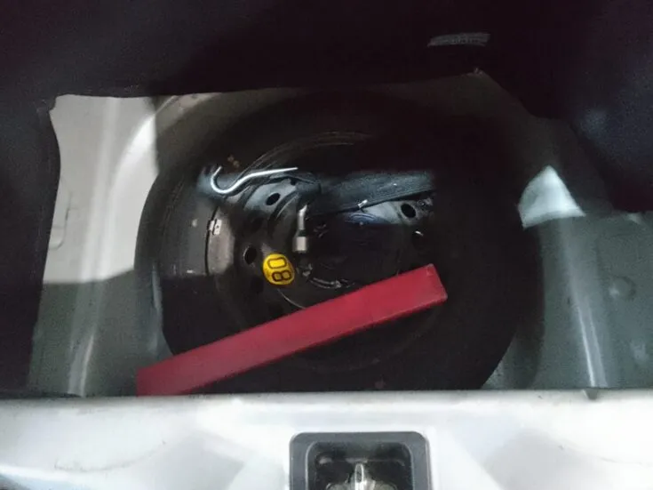 2024 Toyota Vitz/1.0 XR 5MT – Spare Wheel