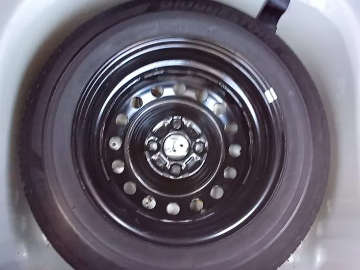 2024 Toyota Vitz/1.0 XR 5MT – Spare Wheel