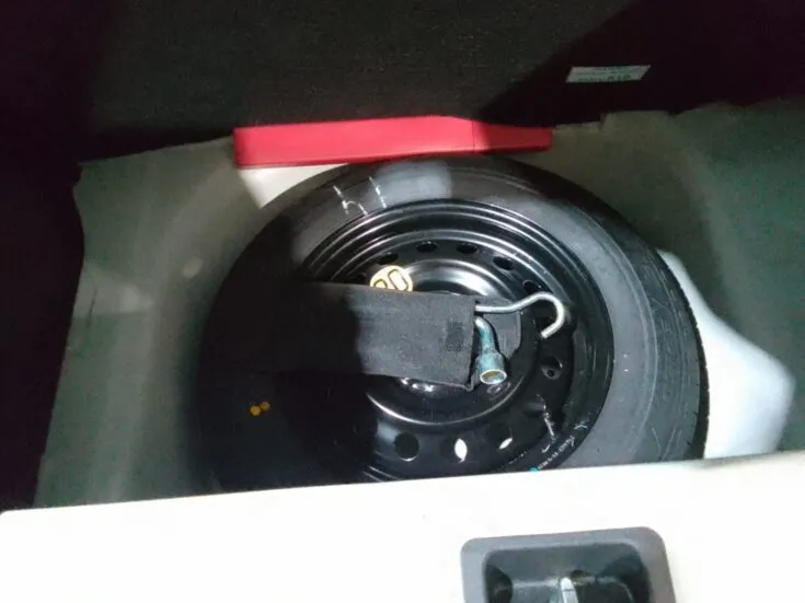 2024 Toyota Vitz/1.0 XR 5MT – Spare Wheel