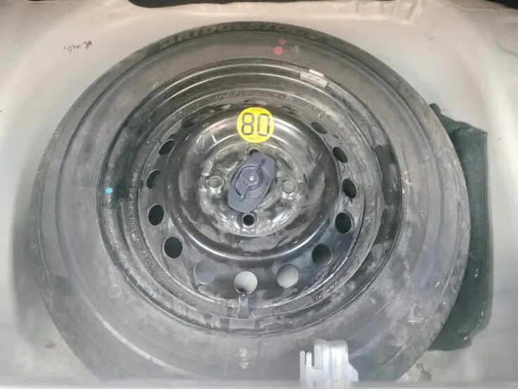 2024 TOYOTA VITZ 1.0 XR AT – Spare Wheel