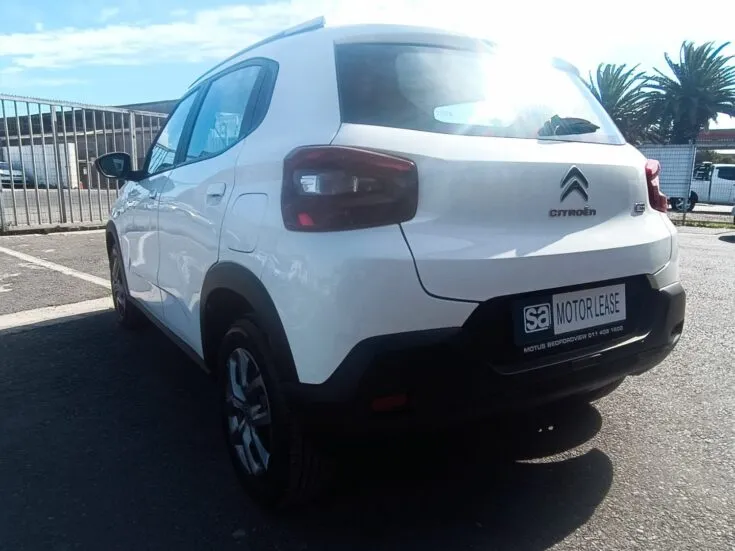 2025 Citroen C3/1.2 PLUS 5MT – Back Feature Photo