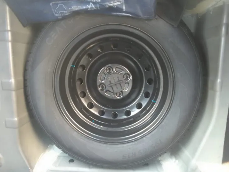 2025 CITROEN C3 FEEL MANUAL – Spare Wheel