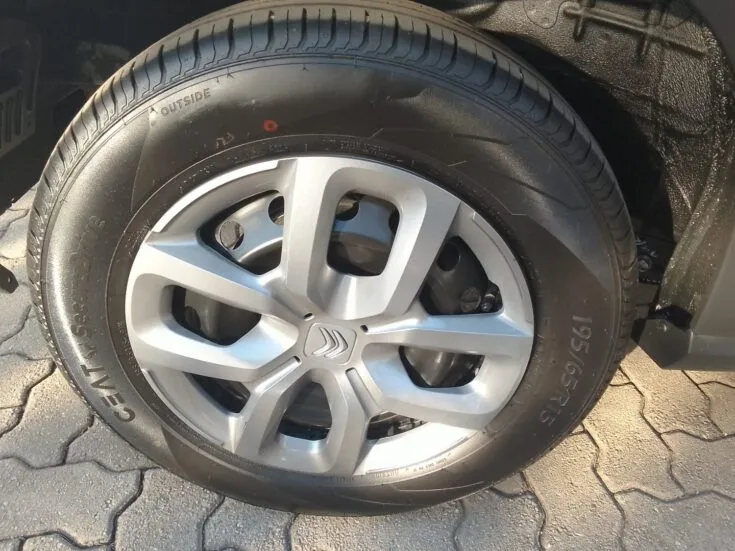2025 CITROEN C3 FEEL MANUAL – Wheel Example
