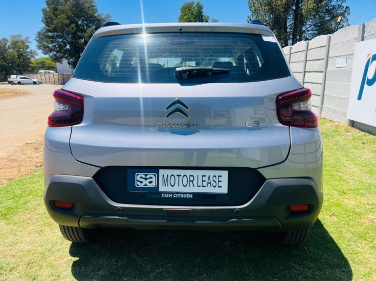 2025 CITROEN C3 Plus MANUAL – Back Photo