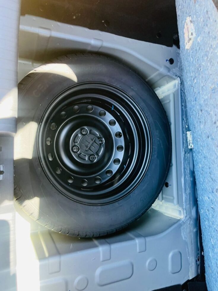 2025 CITROEN C3 Plus MANUAL – Spare Wheel