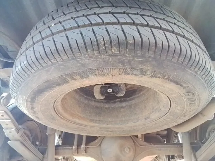 2025 Great Wall STEED 5/2.0 S 6MT 2WD – Spare Wheel