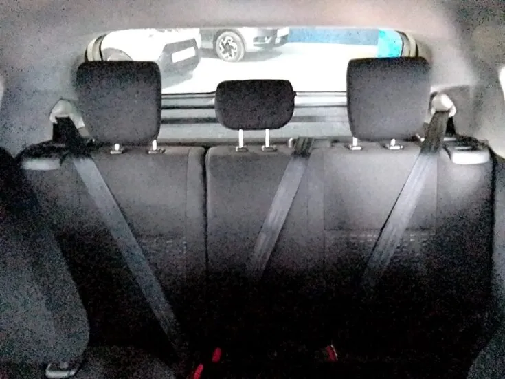 2025 Suzuki Swift/1.2 GL PLUS CVT – Rear Seats