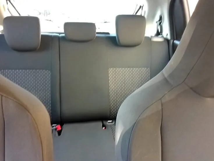 2025 Toyota VITZ/1.0 5MT – Rear Seats