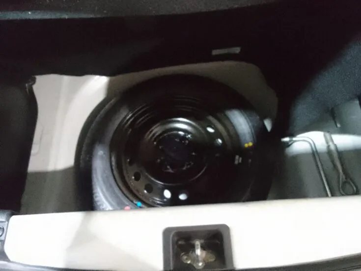 2025 Toyota VITZ/1.0 5MT – Spare Wheel