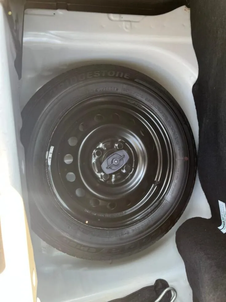 2025 Toyota VITZ/1.0 5MT – Spare Wheel