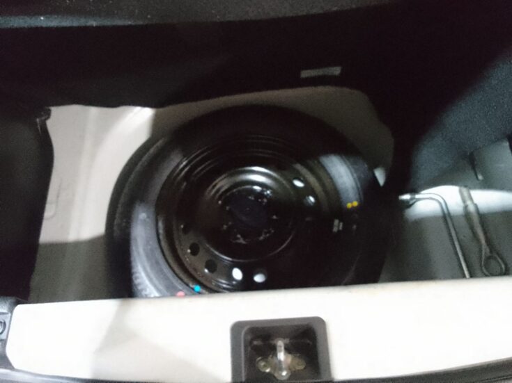 2025 TOYOTA VITZ 1.0 MANUAL – Spare Wheel