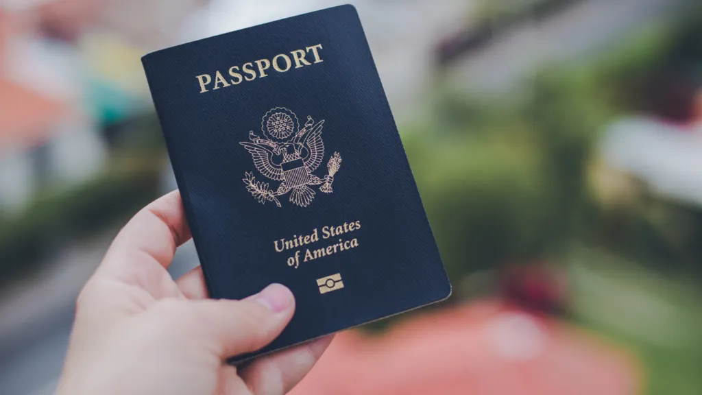 Passport image to augment the article about cars for foreign residents: rent to buy south africa.