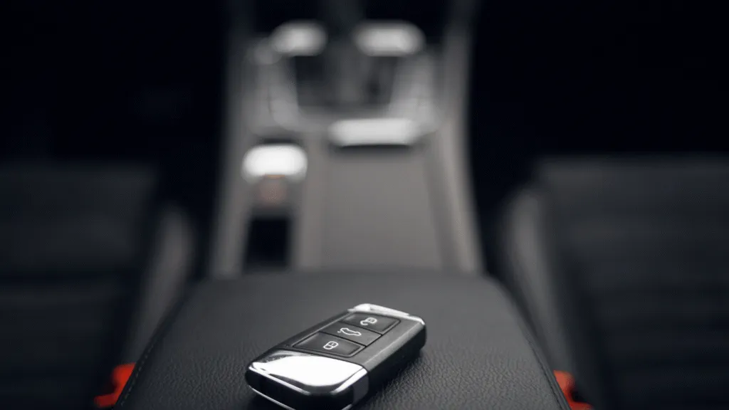 Keys in a vehicle to augment the blog article titled: Cars for blacklisted people with no finance
