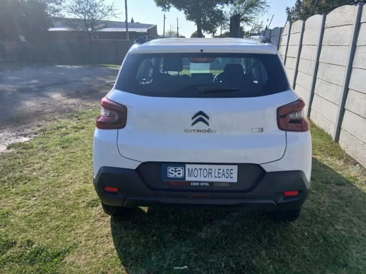 Citroen C3/1.2 PLUS 5MT – Back Photo