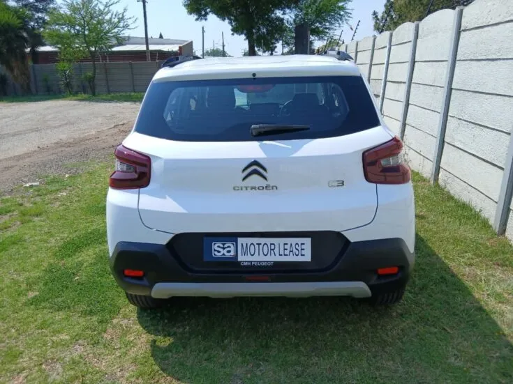 Citroen C3/1.2T MAX 6AT – Back Photo