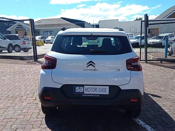 Citroen C3 Aircross/SHINE 1.2 PURETECH 81KW TURBO AUTO – Back Photo