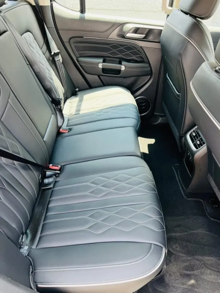 Great Wall Tank 300 Luxury Diesel (2WD) – Rear Seats