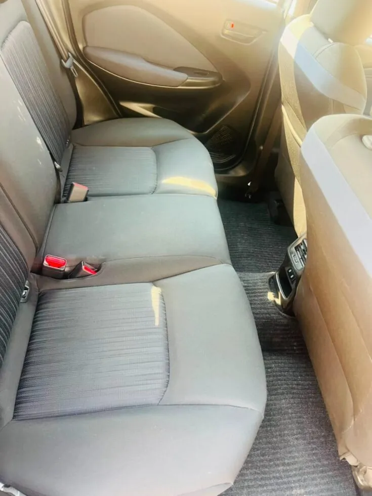 Suzuki BALENO/1.5 GL MT – Rear Seats